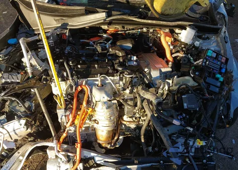 2025 Honda Civic Hybrid Sport/Sport Touring z USA, uszkodzony, nr VIN 2HGFE4F8XSH309457